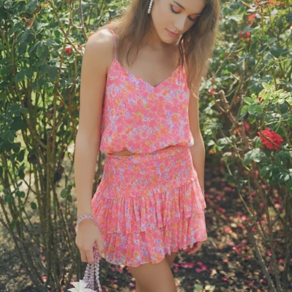 The Reset Pink Floral Matching Set
